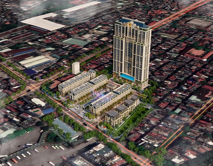 The Light Square: Tổ hợp nhà phố tại Thái Bình